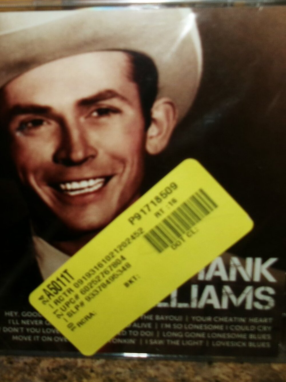 hank williams icon sealed new cd - country music king lovesick blues jambalaya